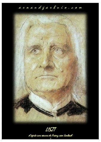 Affiche liszt